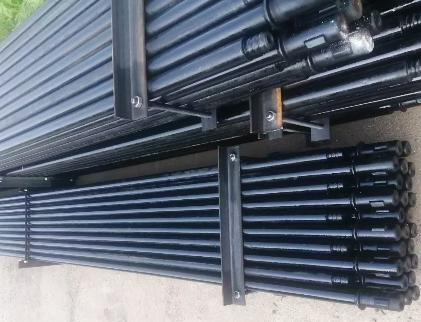 Blast furnace drill rod